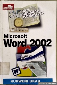 36 jam belajar komputer microsoft word 2002