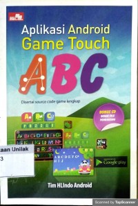 Aplikasi android game touch ABC