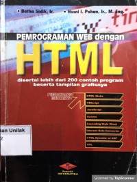 Pemrograman web dengan html
