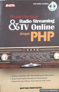 Proyek membuat radio streaming & tv online dengan php