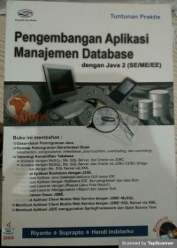 Pengembangan Aplikasi Manajemen Database
