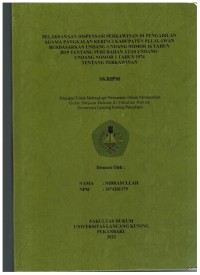 Pelaksanaan Dispensasi Perkawinan Di Pengadilan Agama Pangkalan Kerinci Kabupaten Pelalawan Berdasarkan Undang-Undang Nomor 16 Tahun 2019 Tentang Perubahan Atas Undang-Undang Nomor 1 Tahun 1974 Tentang Perkawinan