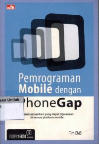Pemrograman mobile dengan phonegap