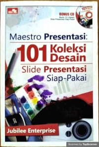 Maestro presentasi  101 koleksi desain slide presentasi siap pakai