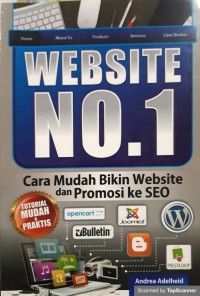 WEBSITE NO.1 :Cara Mudah bikin website dan promosike SEO