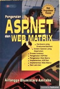 Pengenalan asp.net dan web matrix