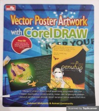 Vector poster artwork with coreldraw