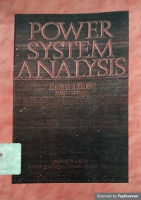 POWER SYSTEM ANALYSIS