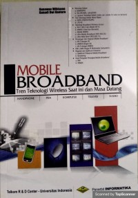 Mobile broadband tren teknologi wireless saat ini dan masa datang