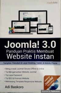 Joomla 3.0 panduan praktis membuat website instan