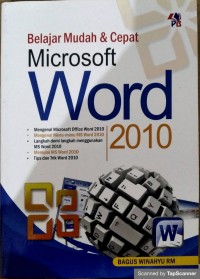 Belajar mudah & cepat microsoft word 2010