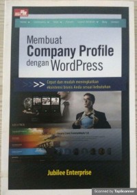 Membuat company profile dengan wordPress