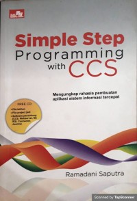 Simple step programming with CCS