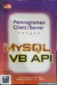 Pemrograman client/server dengan mysql vb api