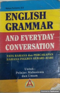 English grammar and every conversation