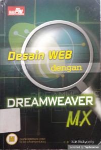 Desain web dengan dreamweaver mx