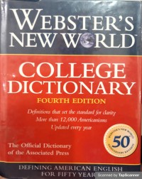 Webster's New World college dictionary