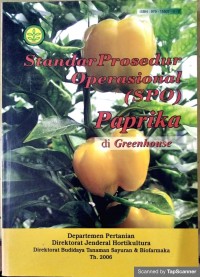 Standar prosedur operasional (SOP) paprika di greenhouse
