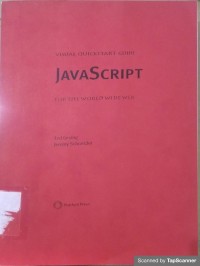 Visual Quickstart Guide Java script For The World Wide Web