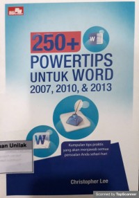 250 + power tips untuk word 2007, 2010, & 2013