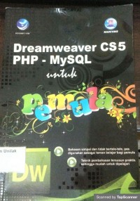 DREAMWEAVER CS5 PHP-MYSQL UNTUK PEMULA