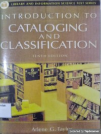 Introduction to cataloging and classification