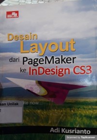 Desain layout dari pagemaker ke indesign cs3