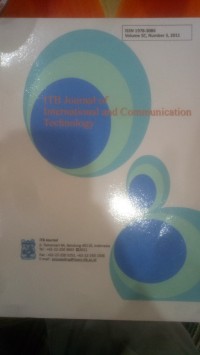 ITB journal of International and Communication Tecnology