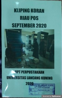 Kliping koran Riau Pos September 2020