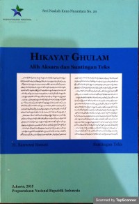 Hikayat Ghulam : Alih Aksara dan Suntingan Teks (Alih AKsara)