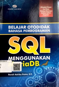 Image of Belajar otodidak bahasa pemograman SQL menggunakan mariaDB