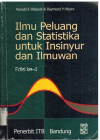 Ilmu Peluang Dan Statistika Untuk Insinyur dan Ilmuwan