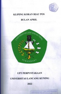 Kliping Koran Riau Pos Bulan April 2022