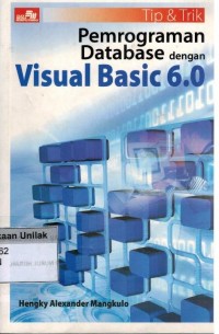 Pemrograman database dengan visual basic 6.0