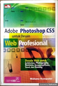 Adobe photoshop cs5 untuk desain web profesional