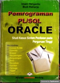 Pemrograman pl/sql oracle