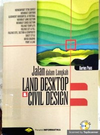 Jalan dalam langkah land desktop civil design