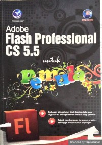 Image of Adobe flash professional cs 5.5 untuk pemula