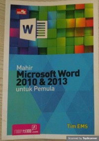 Mahir Microsoft word 2010 & 2013 untuk pemula