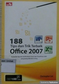 188 Tips dan trik terbaik office 2007