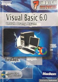 Visual basic 6.0 untuk orang awam