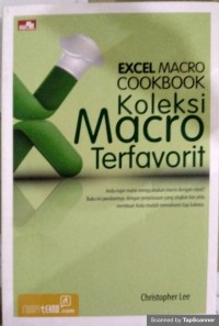 Excel macro cookbook koleksi macro terfavorit