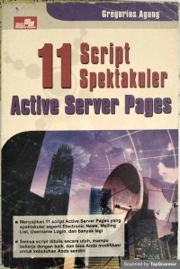 11 script spektakuler active server pages