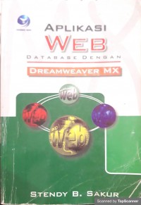 Aplikasi web: database dengan dreamweaver mx
