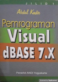 Image of Pemrograman visual dBase 7.X