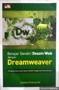 Belajar sendiri desain web dengan dreamweaver