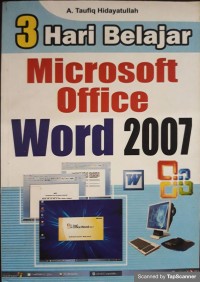 3 hari belajar microsoft office word 2007