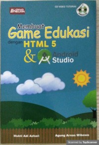 Membuat game edukasi dengan HTML 5 & Android studio