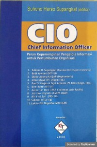 Cio chief information officer
