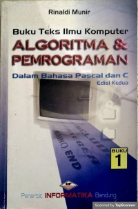 Image of Buku tek ilmu komputer algoritma & pemrograman